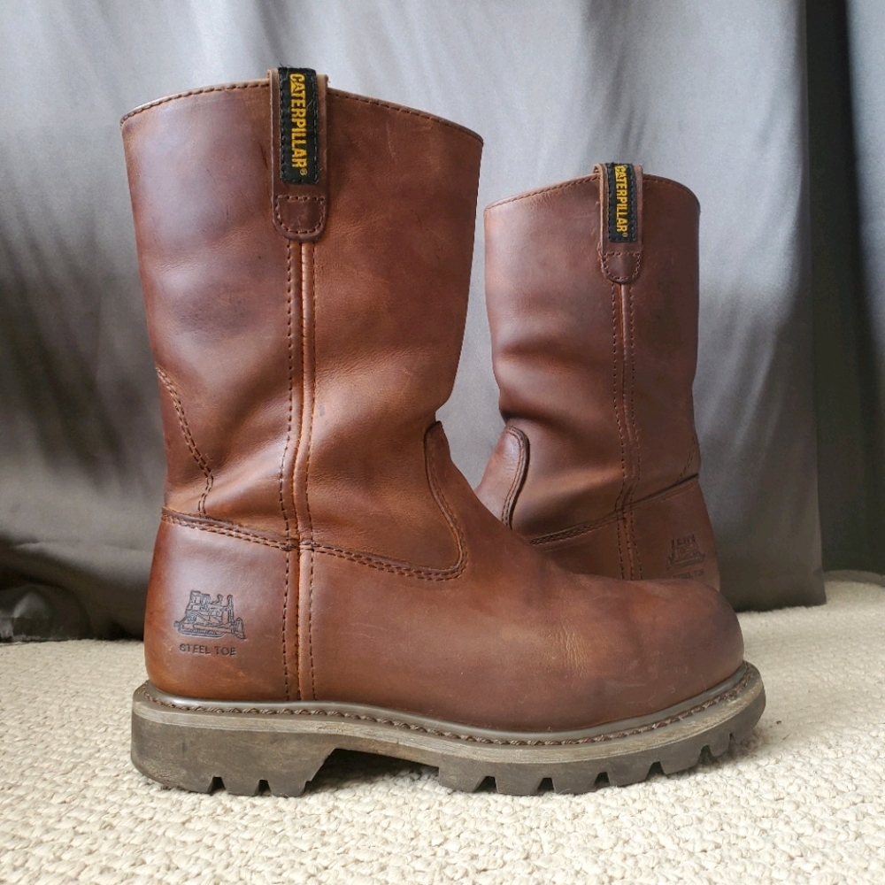 CAT Women's Revolver Steel Toe Work Boot